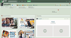 Desktop Screenshot of darkleader.deviantart.com