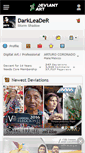 Mobile Screenshot of darkleader.deviantart.com