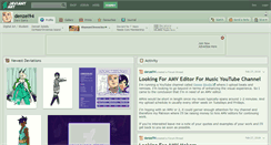 Desktop Screenshot of denzel94.deviantart.com