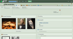 Desktop Screenshot of infidel-amsterdam.deviantart.com