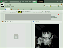 Tablet Screenshot of monovoid.deviantart.com