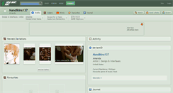 Desktop Screenshot of mandikins137.deviantart.com