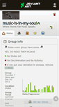 Mobile Screenshot of music-is-in-my-soul.deviantart.com