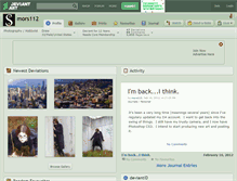 Tablet Screenshot of mors112.deviantart.com