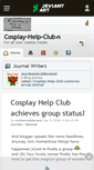 Mobile Screenshot of cosplay-help-club.deviantart.com