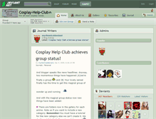 Tablet Screenshot of cosplay-help-club.deviantart.com