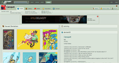 Desktop Screenshot of cassquet.deviantart.com