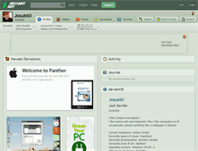 Tablet Screenshot of josu660.deviantart.com