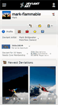 Mobile Screenshot of mark-flammable.deviantart.com