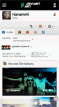 Mobile Screenshot of nanammi.deviantart.com
