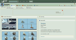Desktop Screenshot of floorpeas.deviantart.com