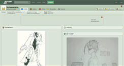 Desktop Screenshot of bunananana.deviantart.com