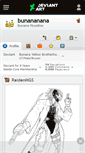 Mobile Screenshot of bunananana.deviantart.com
