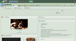 Desktop Screenshot of jennbowers.deviantart.com