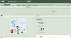 Desktop Screenshot of neko-yume.deviantart.com