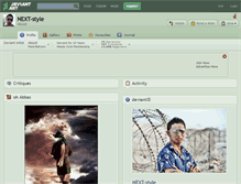 Tablet Screenshot of next-style.deviantart.com