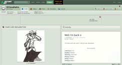 Desktop Screenshot of eccavalheiro.deviantart.com