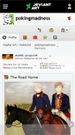 Mobile Screenshot of pokingmadness.deviantart.com