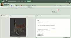 Desktop Screenshot of emm0r3d.deviantart.com