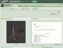 Tablet Screenshot of emm0r3d.deviantart.com