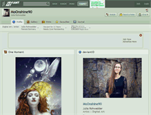 Tablet Screenshot of moonshine90.deviantart.com