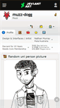 Mobile Screenshot of muzz-dogg.deviantart.com
