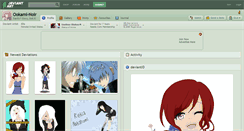 Desktop Screenshot of ookami-noir.deviantart.com