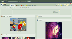 Desktop Screenshot of jd2.deviantart.com