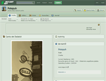 Tablet Screenshot of potepuh.deviantart.com