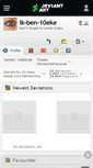 Mobile Screenshot of ik-ben-10eke.deviantart.com