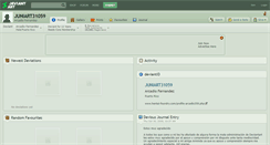 Desktop Screenshot of juniart31059.deviantart.com