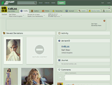 Tablet Screenshot of k4rl66.deviantart.com
