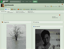 Tablet Screenshot of karinkousuke.deviantart.com