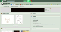Desktop Screenshot of akatsuki-ninja.deviantart.com