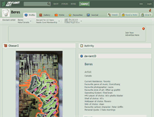 Tablet Screenshot of beres.deviantart.com