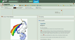Desktop Screenshot of angel35w.deviantart.com