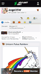 Mobile Screenshot of angel35w.deviantart.com