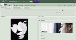 Desktop Screenshot of micy.deviantart.com