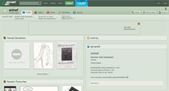 Desktop Screenshot of animef.deviantart.com