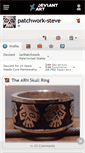 Mobile Screenshot of patchwork-steve.deviantart.com