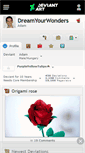 Mobile Screenshot of dreamyourwonders.deviantart.com