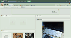Desktop Screenshot of ce0812.deviantart.com