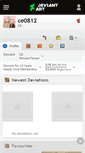 Mobile Screenshot of ce0812.deviantart.com