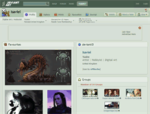 Tablet Screenshot of isaviel.deviantart.com