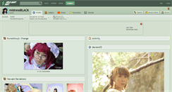 Desktop Screenshot of mistressblack.deviantart.com