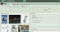 Desktop Screenshot of momka.deviantart.com