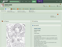 Tablet Screenshot of mimiccimim.deviantart.com