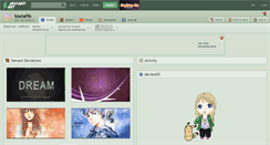 Desktop Screenshot of louna96.deviantart.com