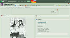 Desktop Screenshot of hiddensecrets831.deviantart.com