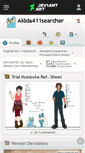 Mobile Screenshot of akida411searcher.deviantart.com